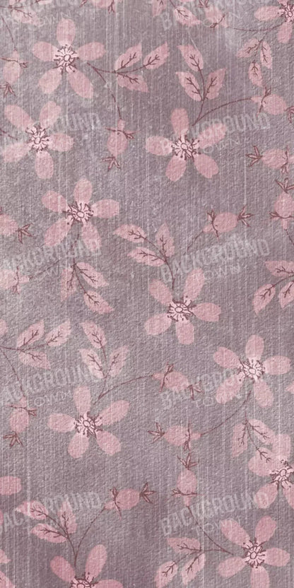 Heather Floral 10X20 Ultracloth ( 120 X 240 Inch ) Backdrop