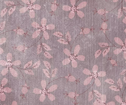Heather Floral 5X42 Fleece ( 60 X 50 Inch ) Backdrop