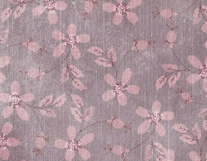 Heather Floral 8X6 Fleece ( 96 X 72 Inch ) Backdrop