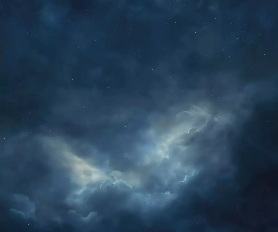Heavenly Stormy Sky 5’X4’2 Fleece (60 X 50 Inch) Backdrop