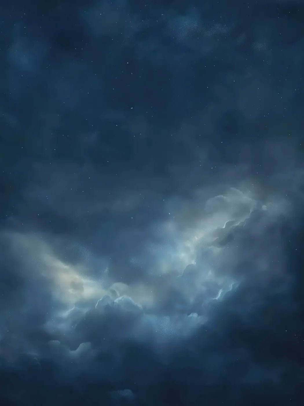 Heavenly Stormy Sky 6’X8’ Fleece (72 X 96 Inch) Backdrop