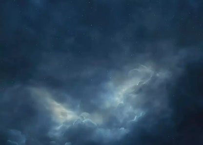 Heavenly Stormy Sky 7’X5’ Ultracloth (84 X 60 Inch) Backdrop