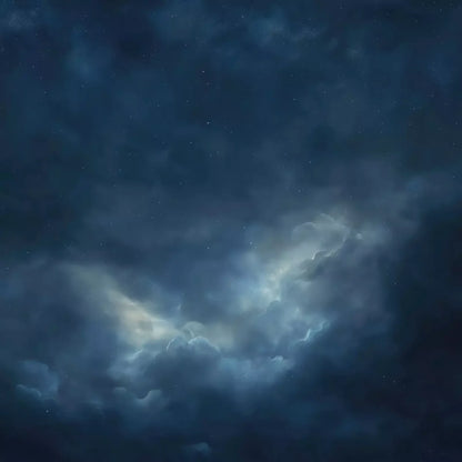 Heavenly Stormy Sky 8’X8’ Fleece (96 X Inch) Backdrop