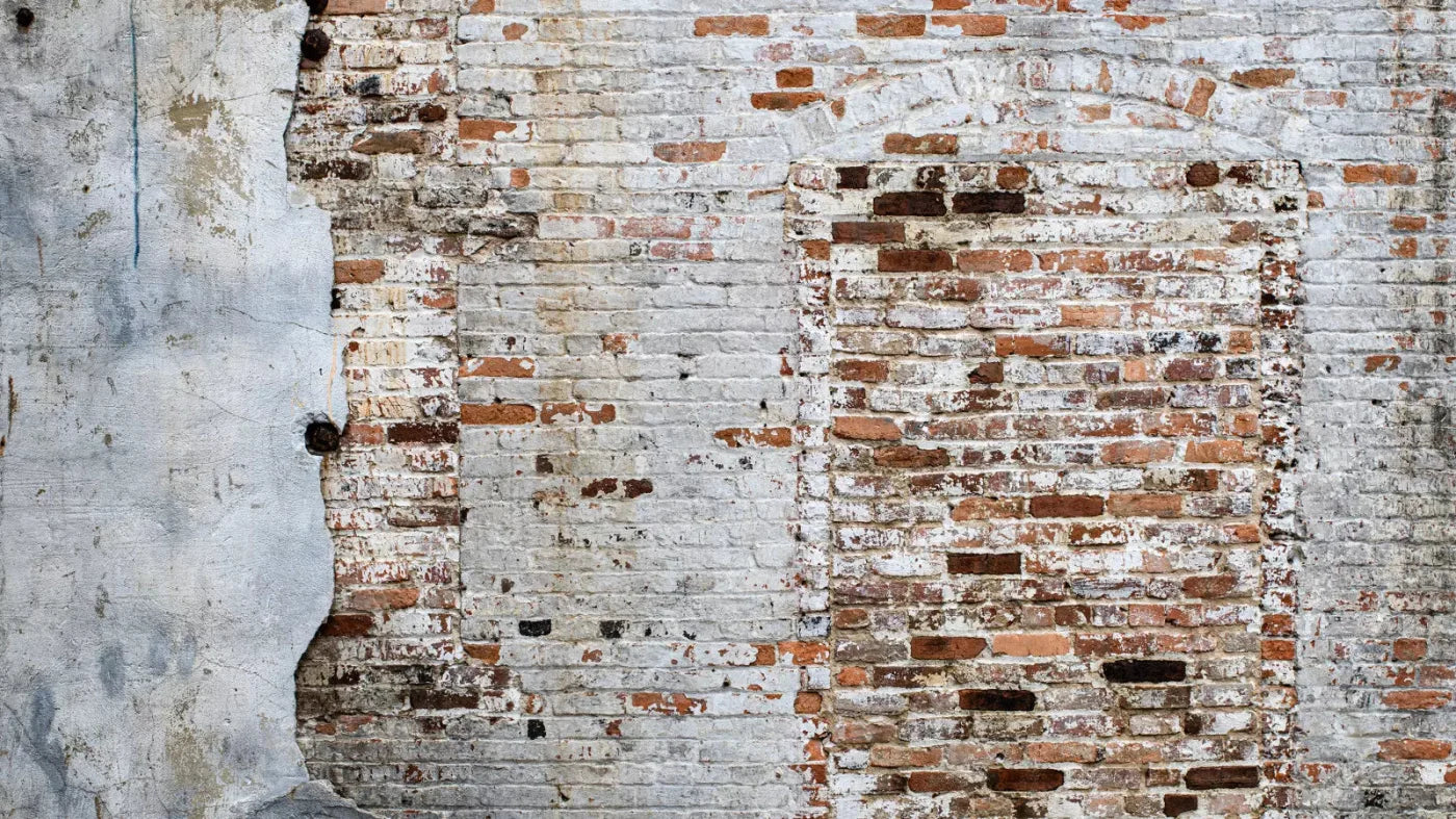 Heavily Painted Brick 14X8 Ultracloth ( 168 X 96 Inch ) Backdrop