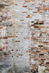 Heavily Painted Brick For Lvl Up Backdrop System 5X76 Up ( 60 X 90 Inch )