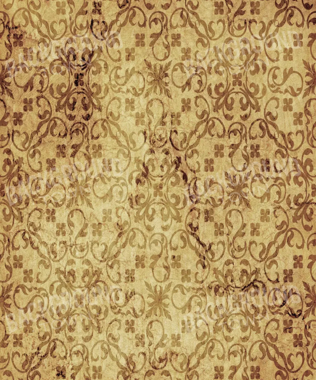 Brown Damask Backdrop for Photography