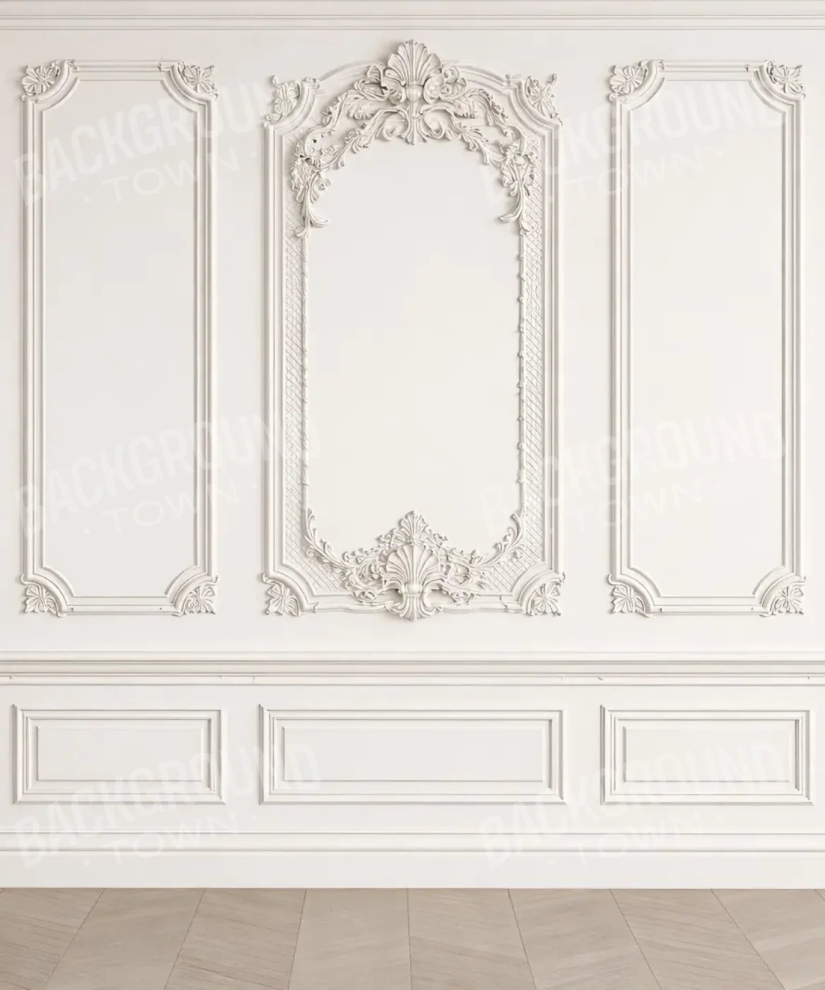 Heirloom White Wall 10’x12’ UltraCloth (120 x 144 inch) Backdrop