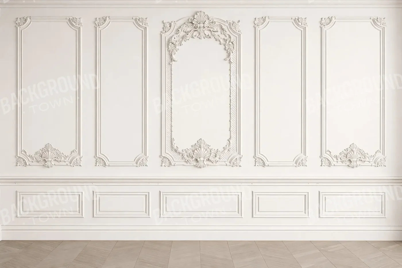 Heirloom White Wall 12’x8’ UltraCloth (144 x 96 inch) Backdrop