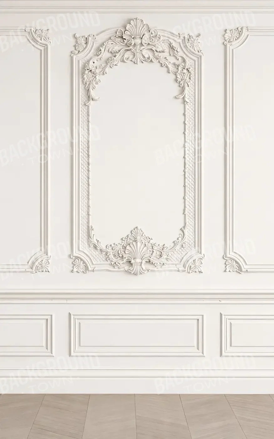 Heirloom White Wall 5’x8’ UltraCloth (60 x 96 inch) Backdrop