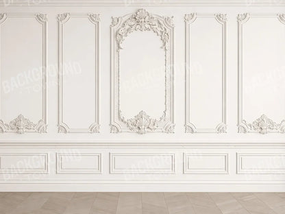 Heirloom White Wall 6’8x5’ Fleece (80 x 60 inch) Backdrop