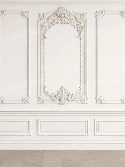 Heirloom White Wall 6’x8’ Fleece (72 x 96 inch) Backdrop