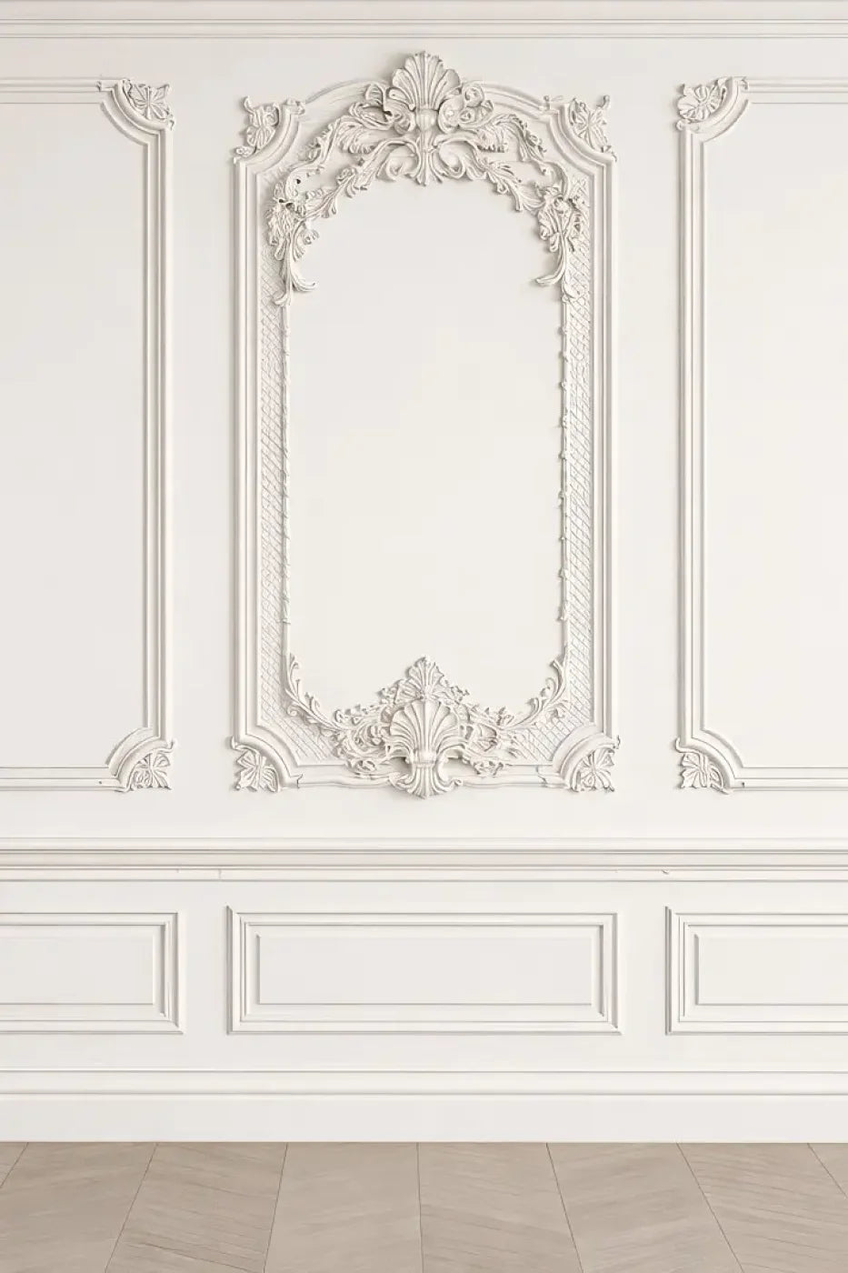 Heirloom White Wall Backdrop