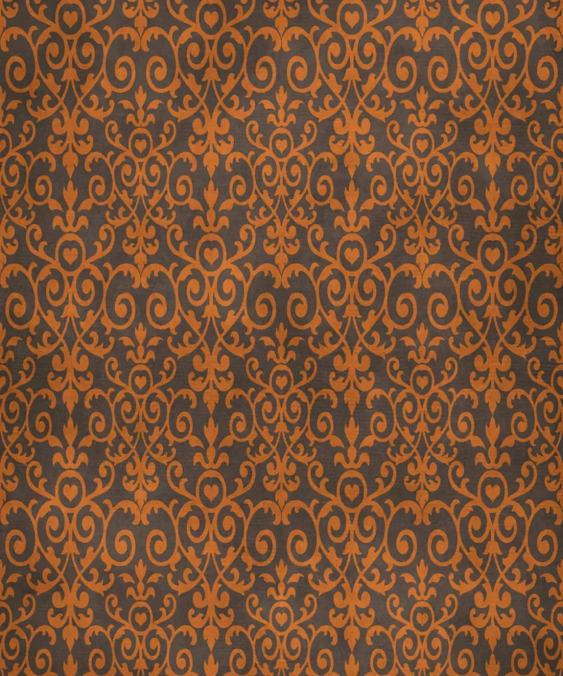 Orange Damask Backdrop for Photography