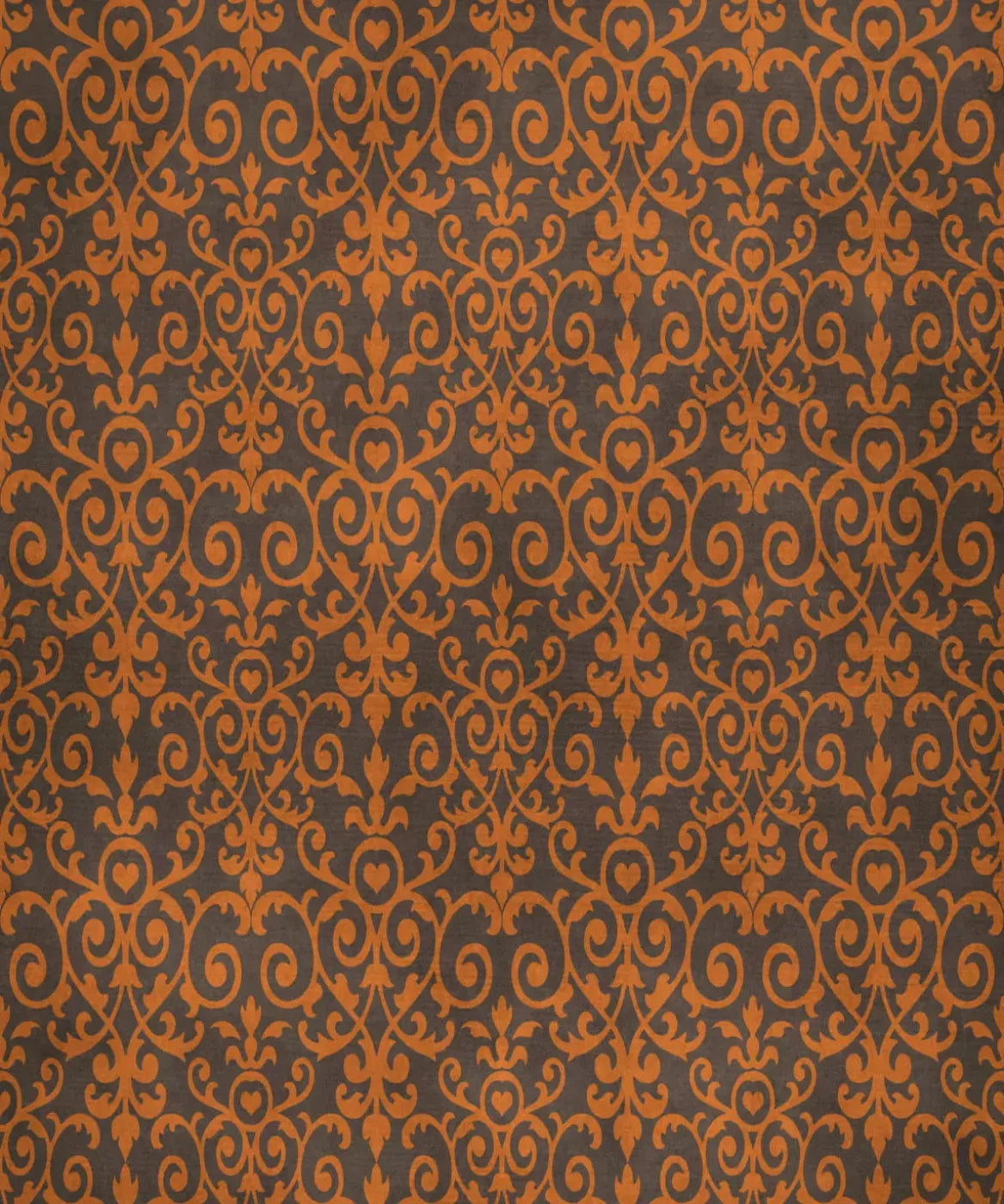 Orange Damask Backdrop for Photography