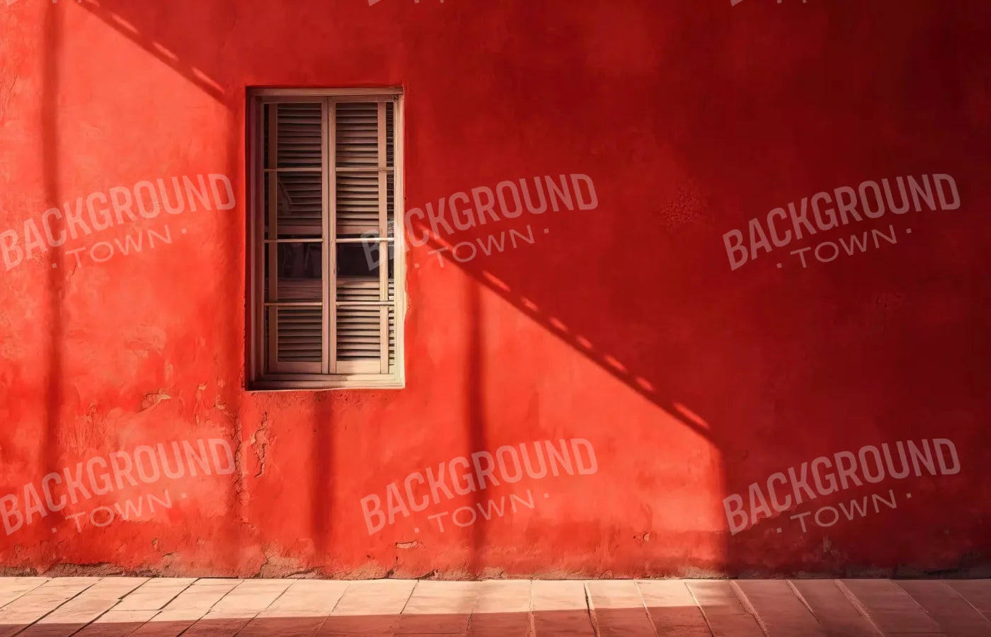 Highlighted Red Wall 12X8 Ultracloth ( 144 X 96 Inch ) Backdrop