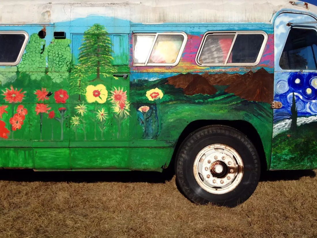 Hill City Transport 6’8’’X5’ Fleece (80 X 60 Inch) Backdrop