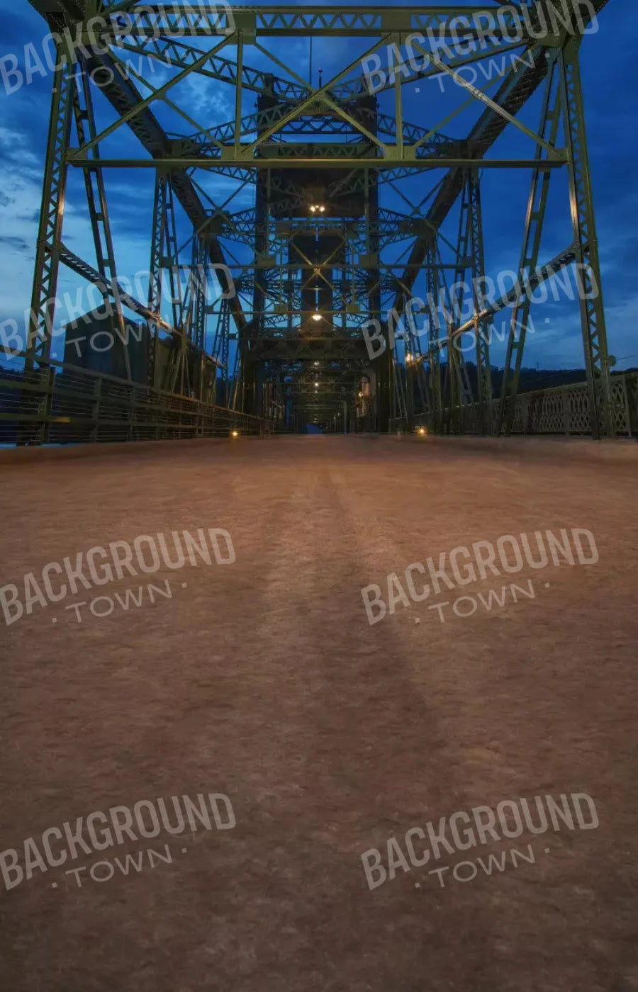 Historic Bridge 8X12 Ultracloth ( 96 X 144 Inch ) Backdrop