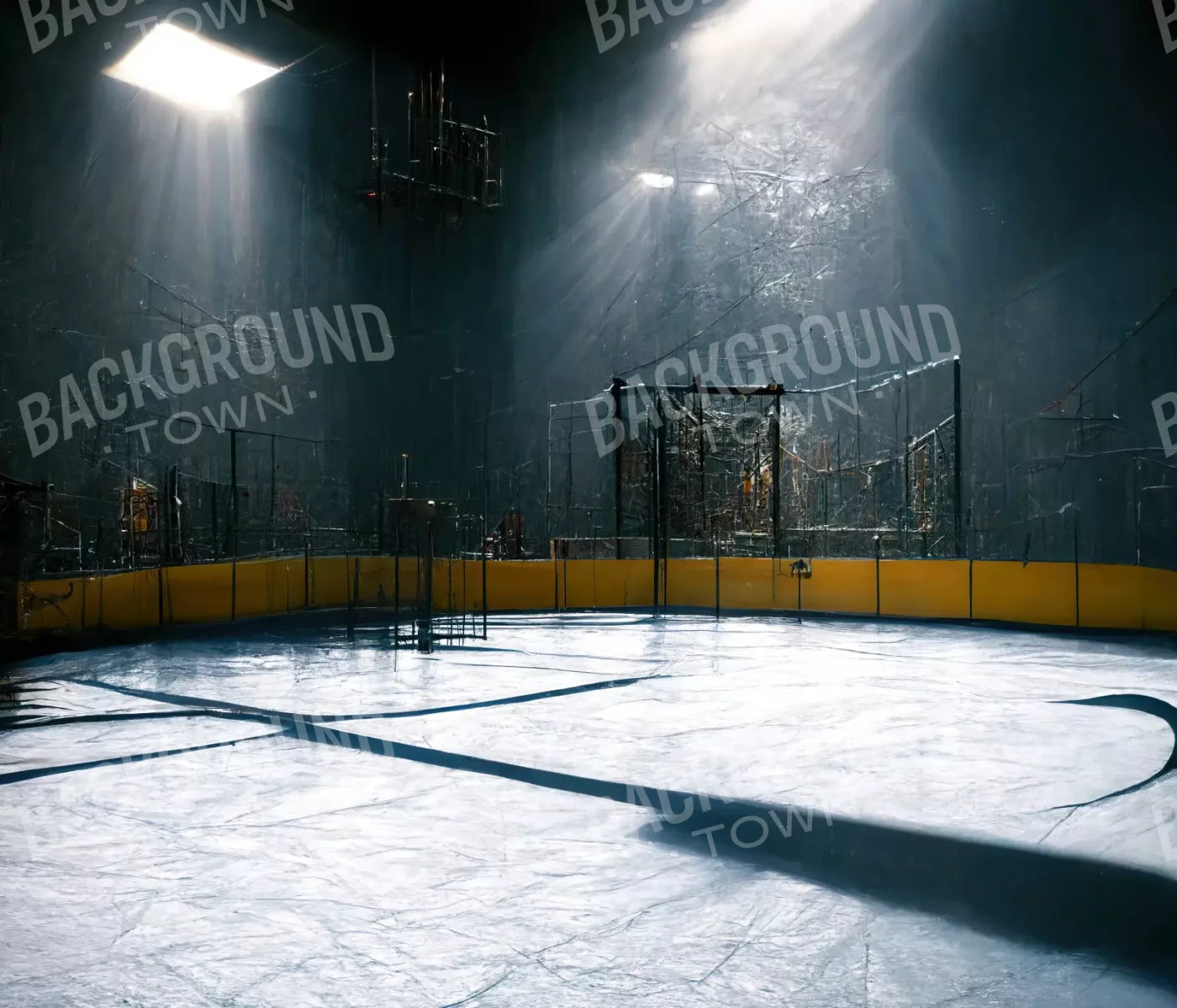 Hockey Goal 12X10 Ultracloth ( 144 X 120 Inch ) Backdrop