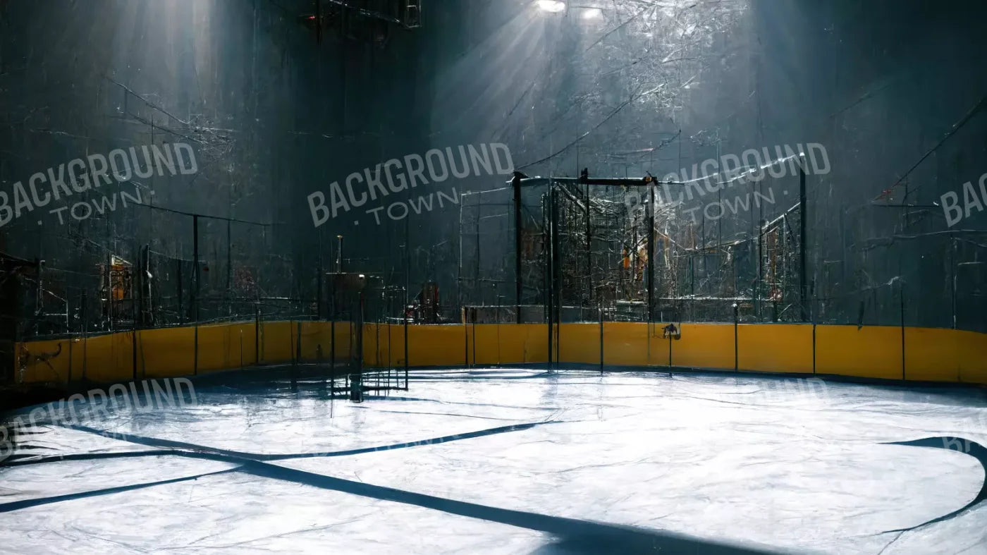Hockey Goal 14X8 Ultracloth ( 168 X 96 Inch ) Backdrop
