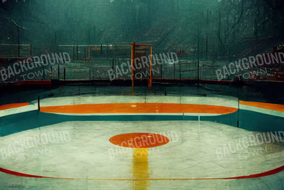 Hockey Rink 8X5 Ultracloth ( 96 X 60 Inch ) Backdrop