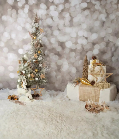 Holiday Bokeh 10X12 Ultracloth ( 120 X 144 Inch ) Backdrop