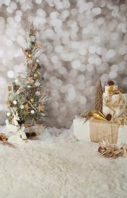 Holiday Bokeh 8X12 Ultracloth ( 96 X 144 Inch ) Backdrop