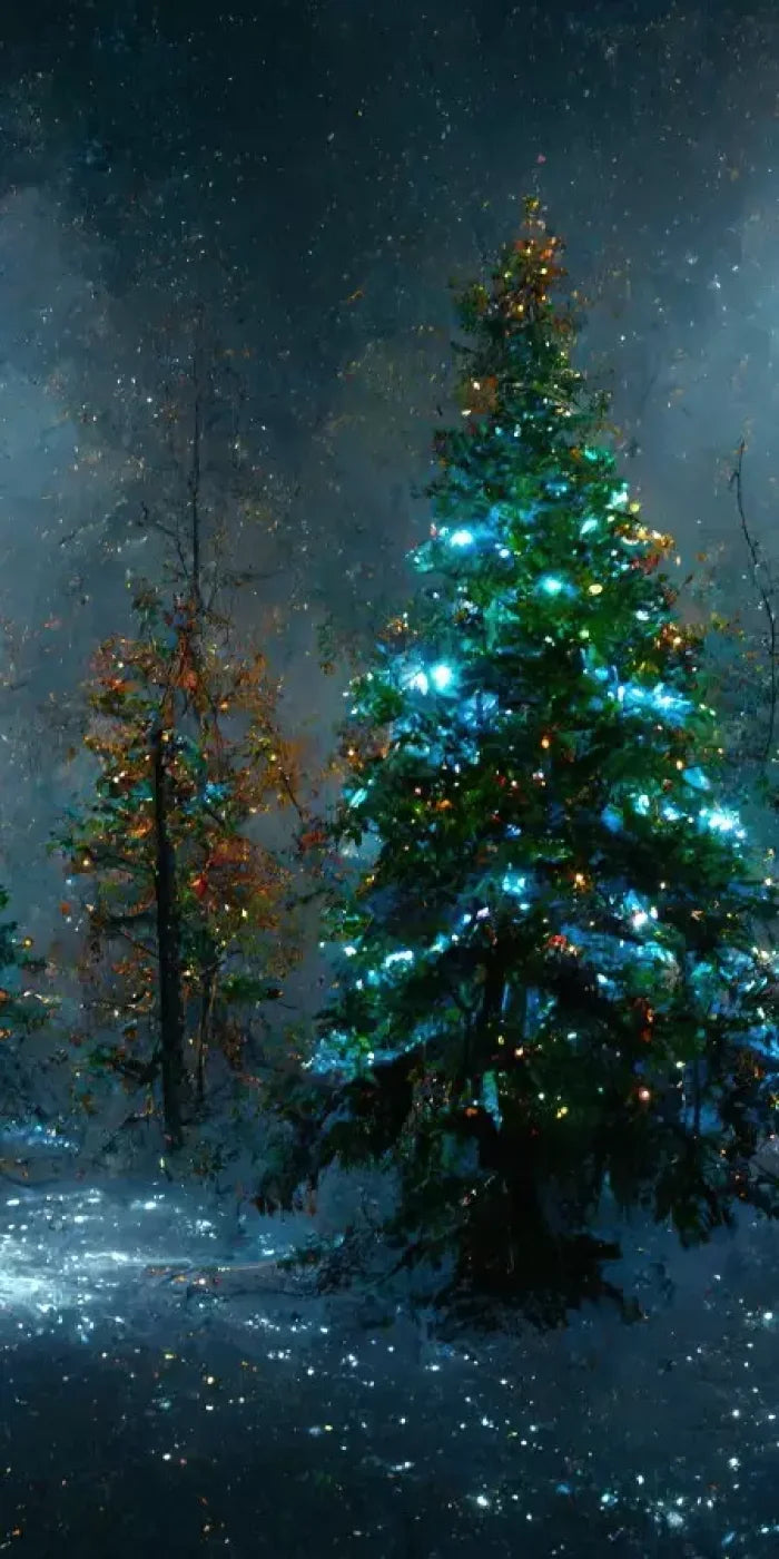 Holiday Forest 10’X20’ Ultracloth (120 X 240 Inch) Backdrop