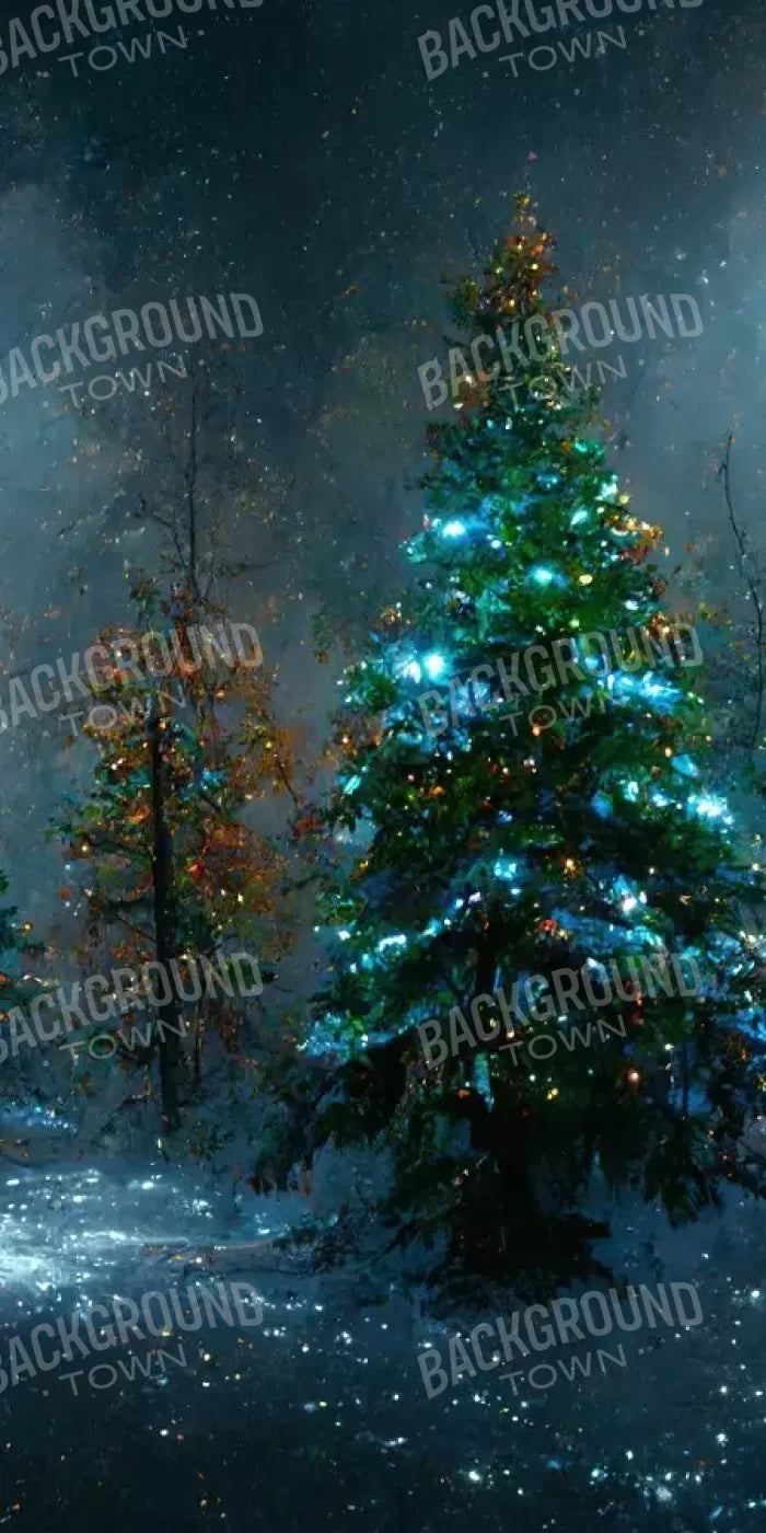 Holiday Forest 10’X20’ Ultracloth (120 X 240 Inch) Backdrop