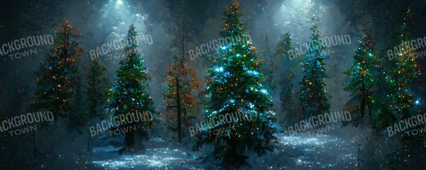 Holiday Forest 20’X8’ Ultracloth (240 X 96 Inch) Backdrop