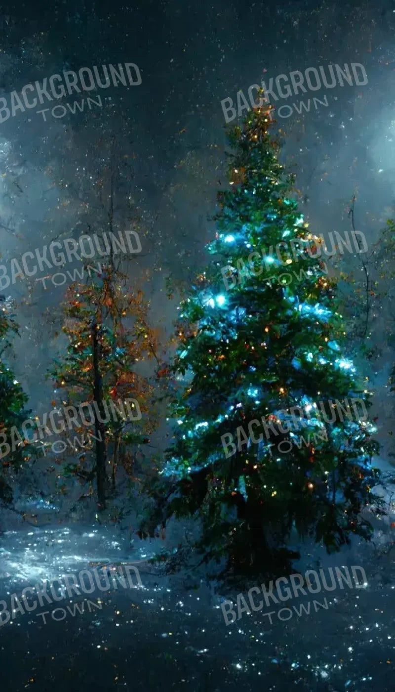 Holiday Forest 8’X14’ Ultracloth (96 X 168 Inch) Backdrop