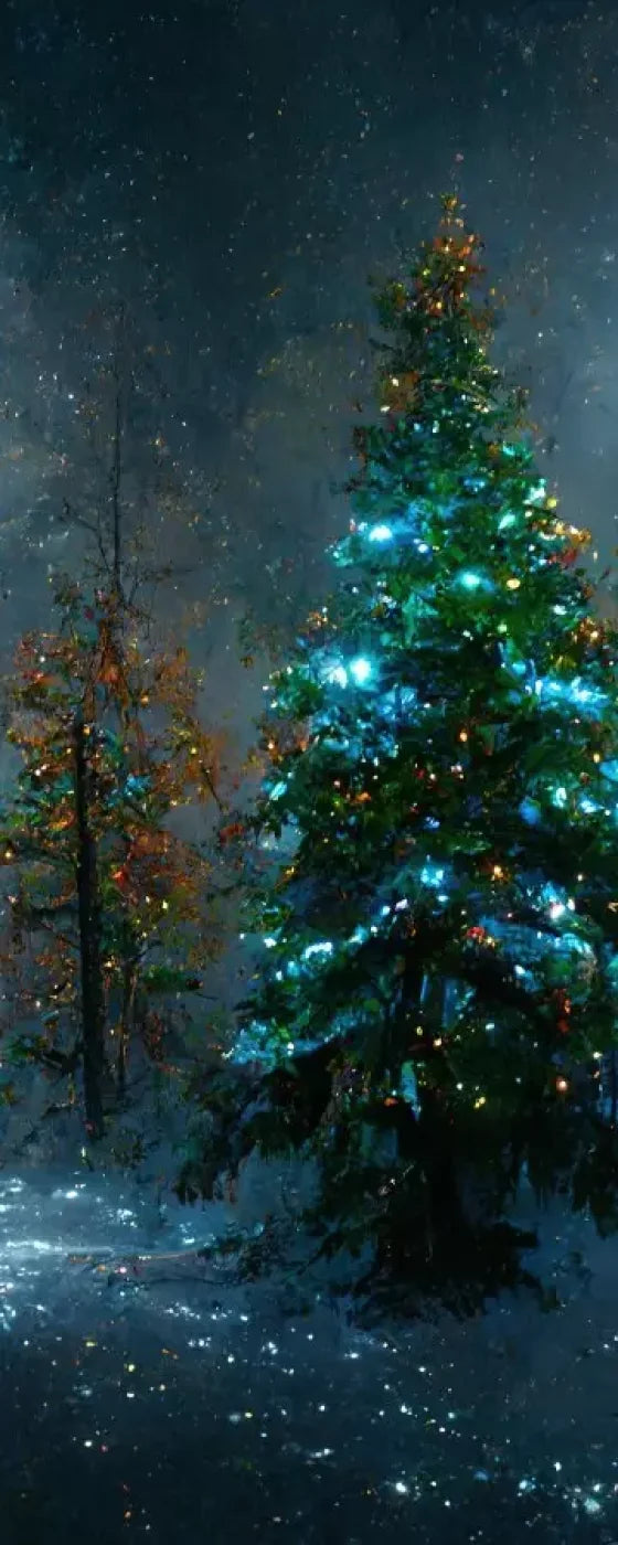 Holiday Forest 8’X20’ Ultracloth (96 X 240 Inch) Backdrop