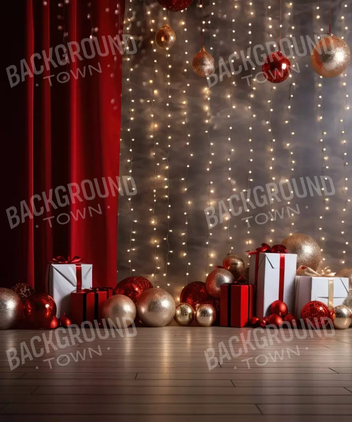 Holiday Party Ii 10’X12’ Ultracloth (120 X 144 Inch) Backdrop