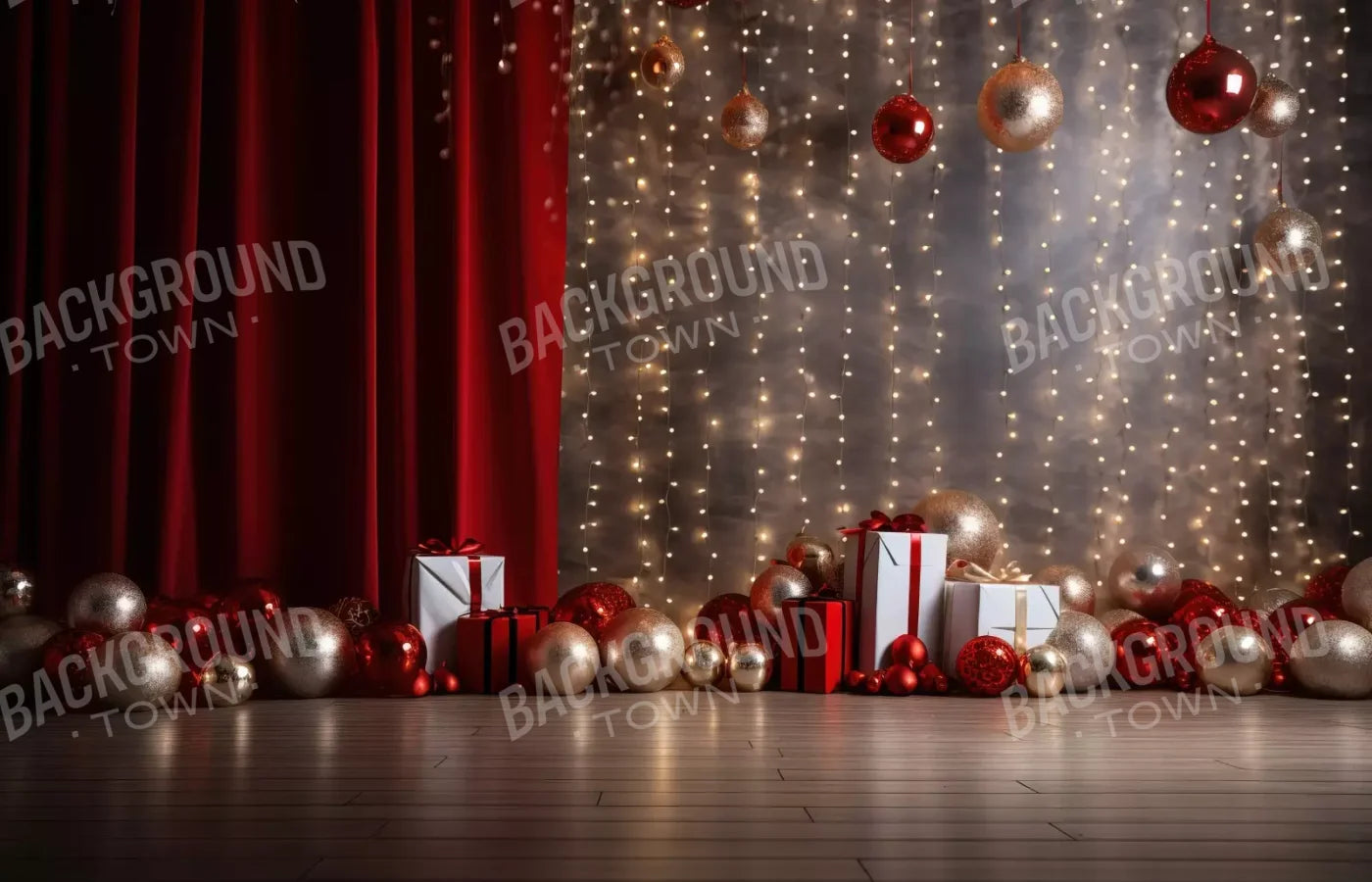 Holiday Party Ii 14’X9’ Ultracloth (168 X 108 Inch) Backdrop