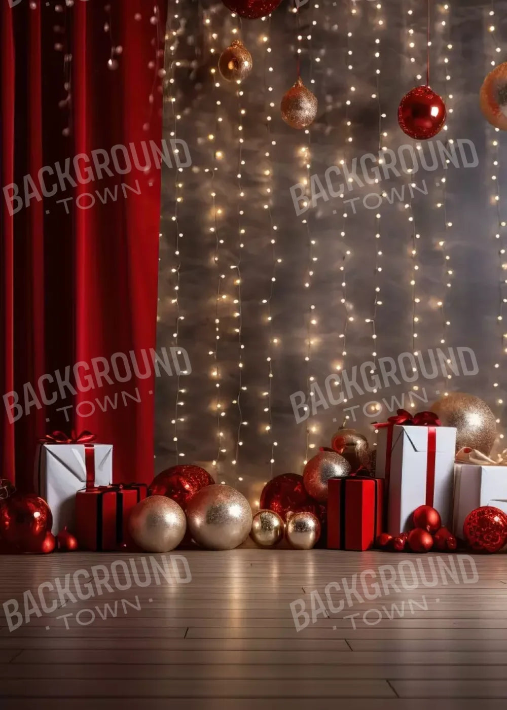Holiday Party Ii 5’X7’ Ultracloth (60 X 84 Inch) Backdrop