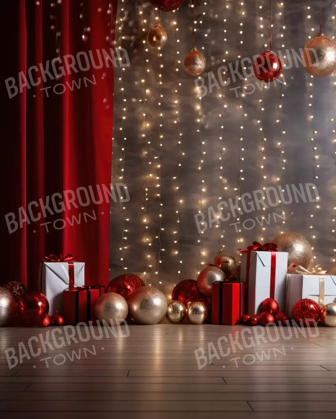 Holiday Party Ii 8’X10’ Fleece (96 X 120 Inch) Backdrop