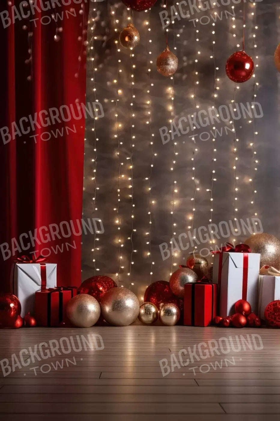 Holiday Party Ii 8’X12’ Ultracloth (96 X 144 Inch) Backdrop