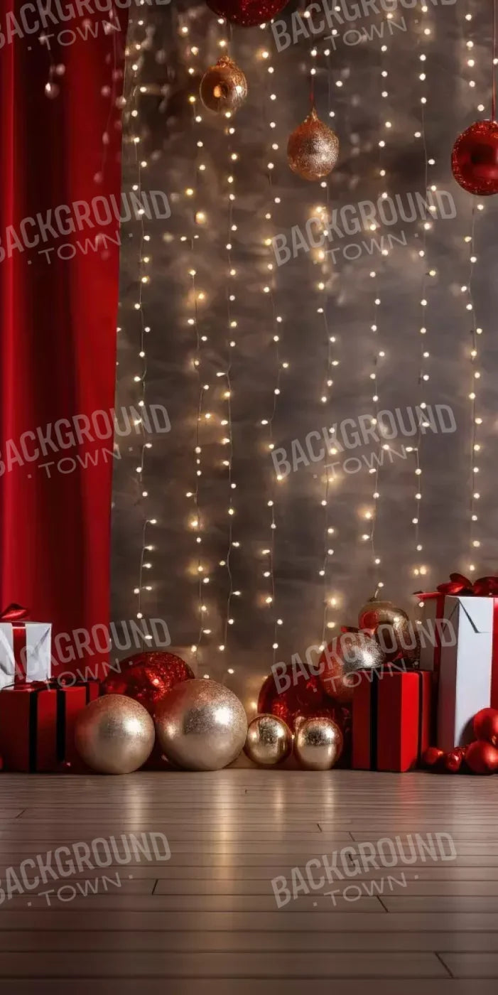 Holiday Party Ii 8’X16’ Ultracloth (96 X 192 Inch) Backdrop