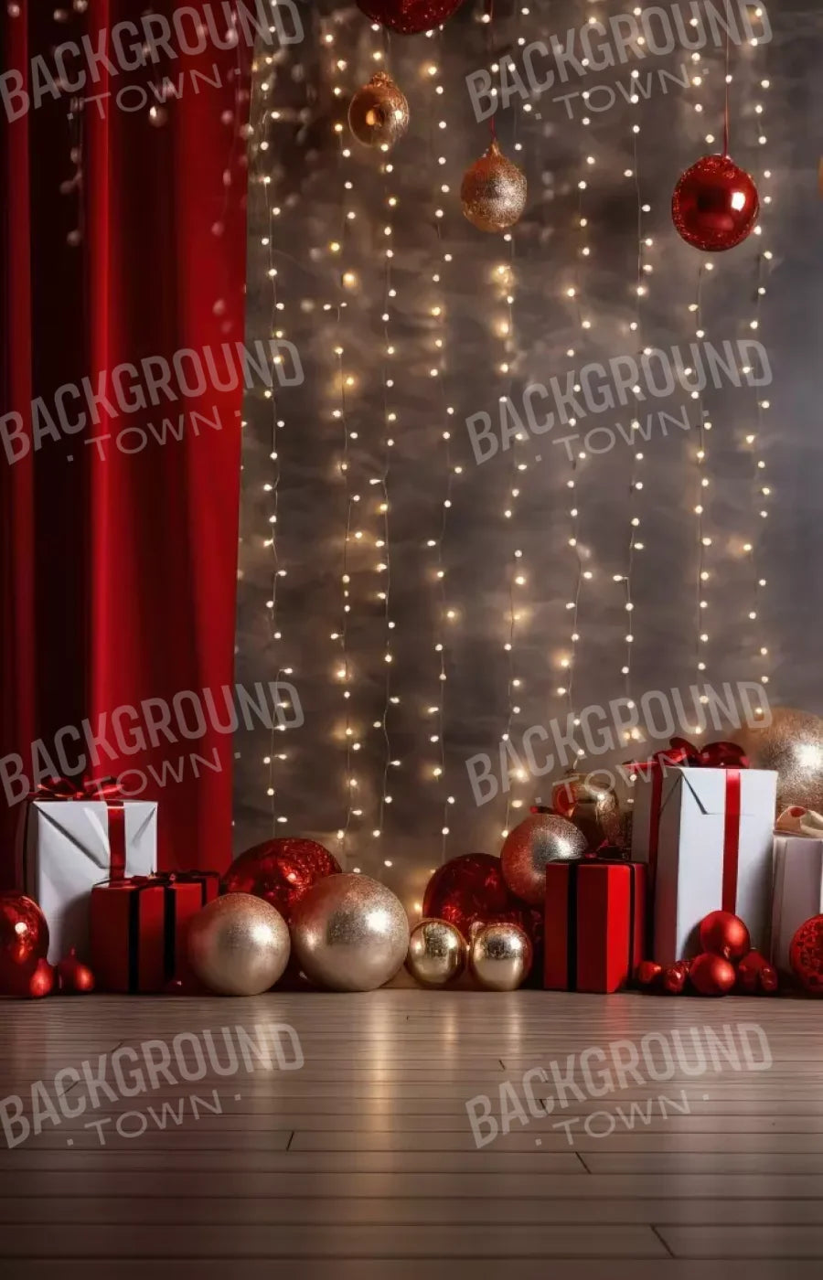 Holiday Party Ii 9’X14’ Ultracloth (108 X 168 Inch) Backdrop