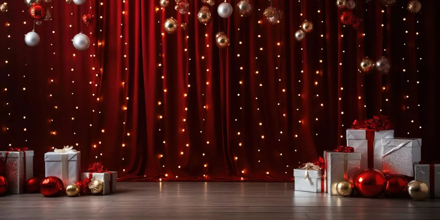 Holiday Party I 16’X8’ Ultracloth (192 X 96 Inch) Backdrop