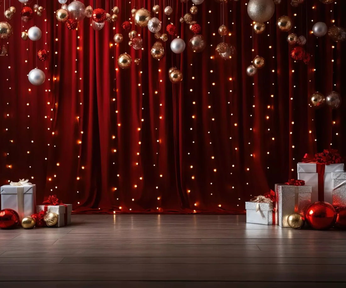 Holiday Party I 5’X4’2 Fleece (60 X 50 Inch) Backdrop
