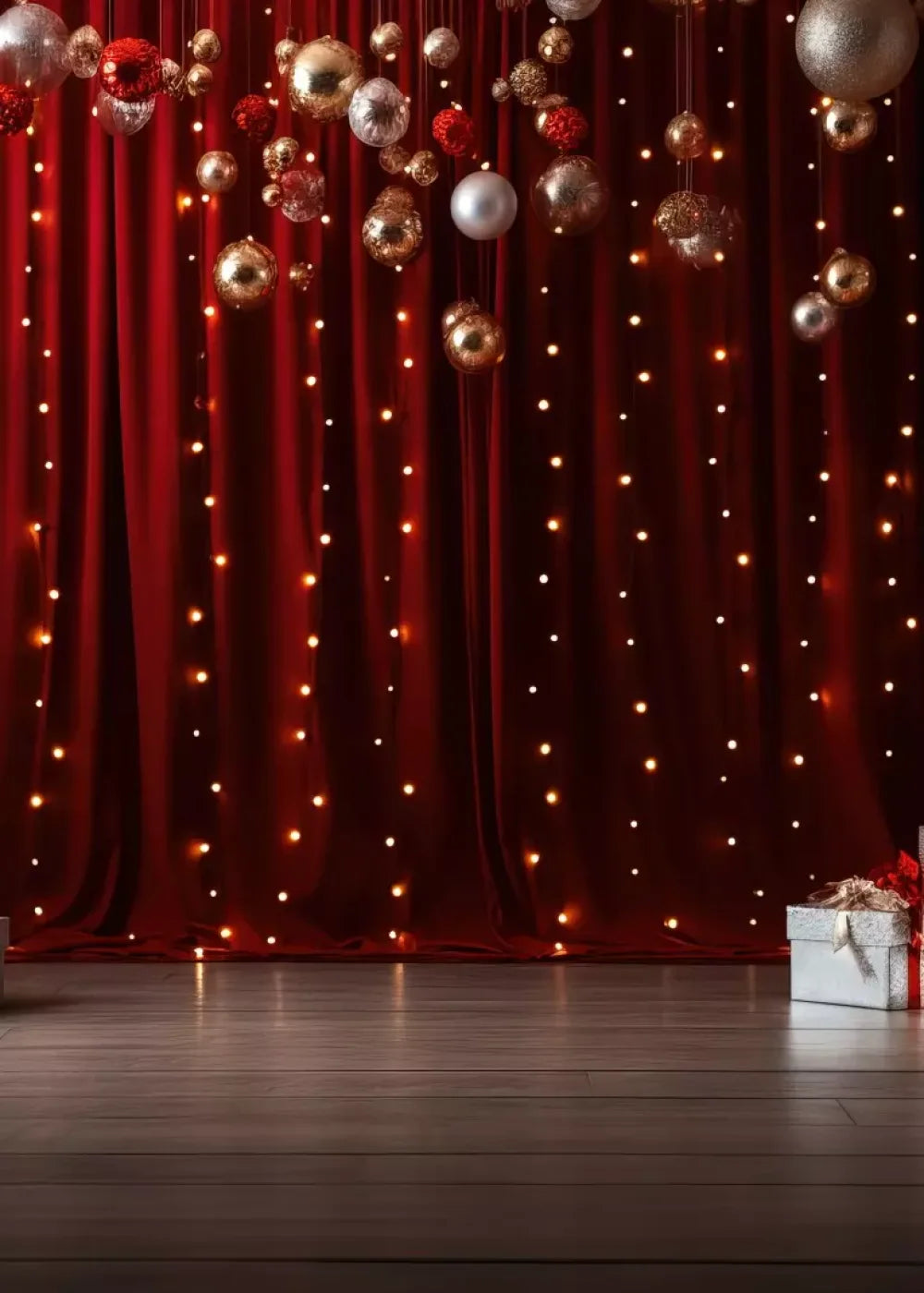 Holiday Party I 5’X7’ Ultracloth (60 X 84 Inch) Backdrop