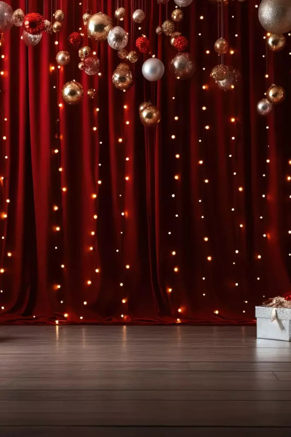 Holiday Party I 8’X12’ Ultracloth (96 X 144 Inch) Backdrop