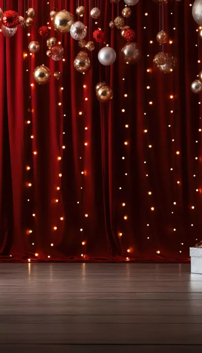 Holiday Party I 8’X14’ Ultracloth (96 X 168 Inch) Backdrop