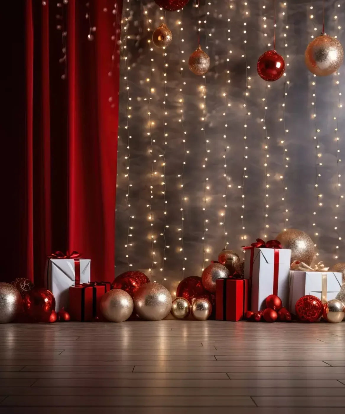 Holiday Party Ii 10’X12’ Ultracloth (120 X 144 Inch) Backdrop