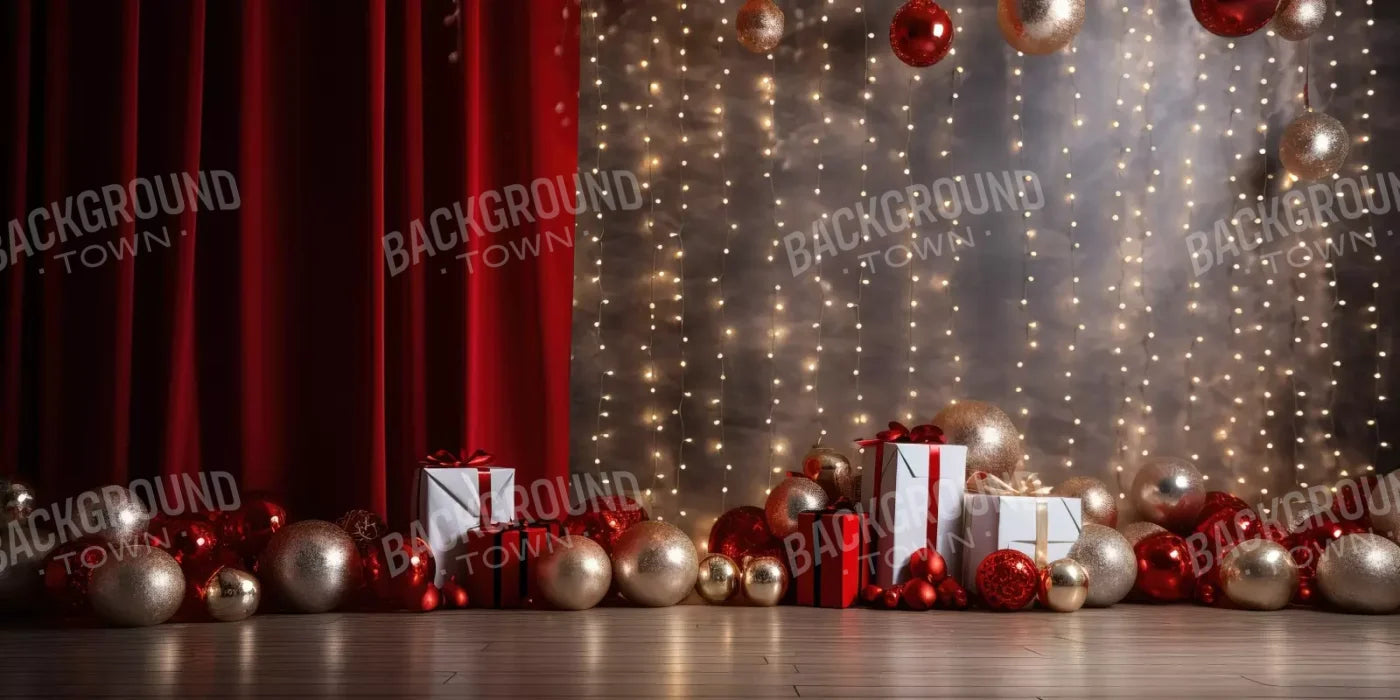 Holiday Party Ii 16’X8’ Ultracloth (192 X 96 Inch) Backdrop