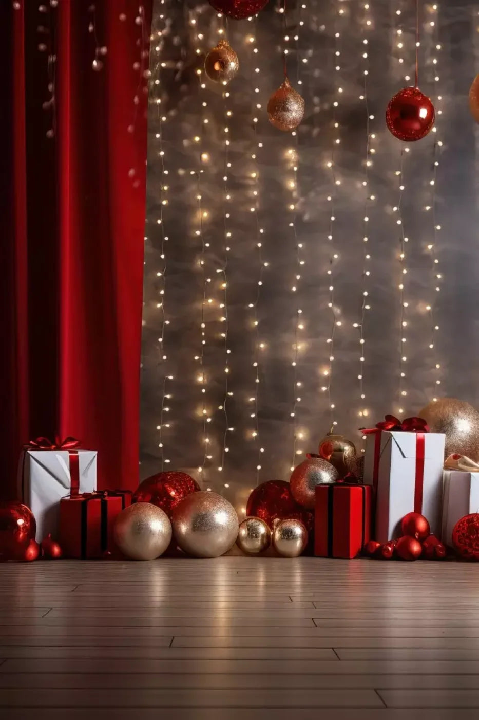 Holiday Party Ii 8’X12’ Ultracloth (96 X 144 Inch) Backdrop