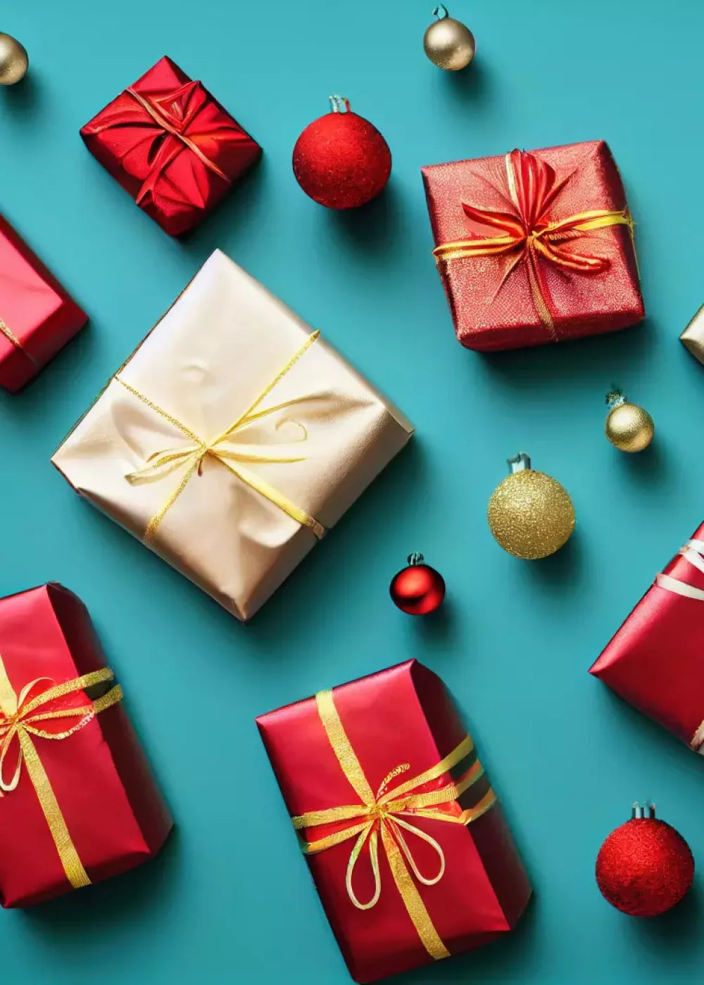 Holiday Presents 5’X7’ Ultracloth (60 X 84 Inch) Backdrop