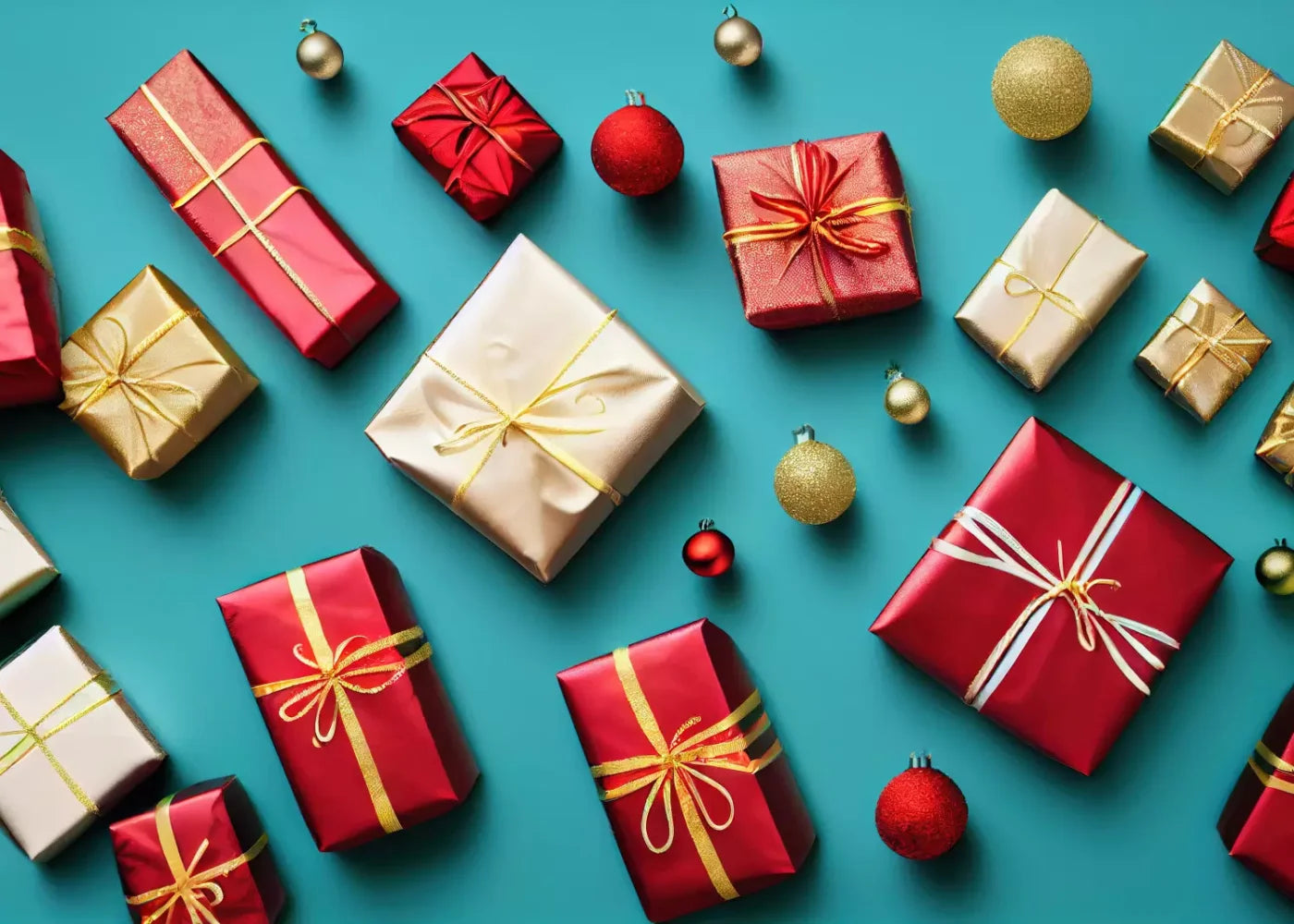 Holiday Presents 7’X5’ Ultracloth (84 X 60 Inch) Backdrop