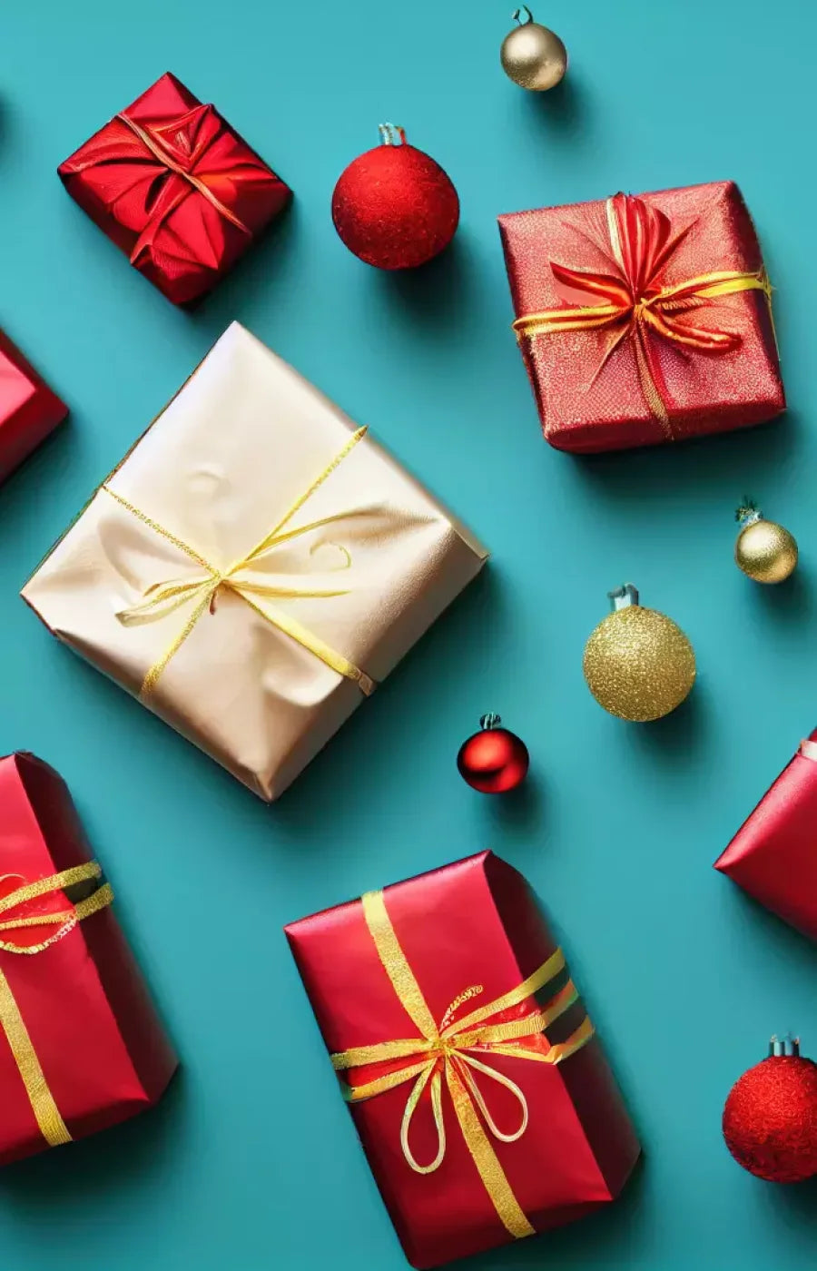 Holiday Presents 9’X14’ Ultracloth (108 X 168 Inch) Backdrop