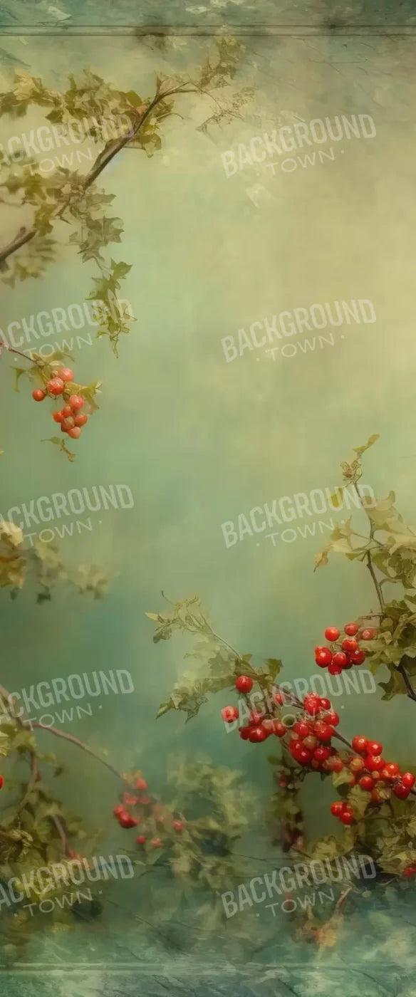 Holly Border 5’X12’ Ultracloth For Westcott X-Drop (60 X 144 Inch) Backdrop